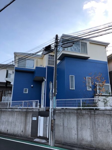 神奈川県川崎市宮前区　Ｓ様邸　外壁塗装改修工事